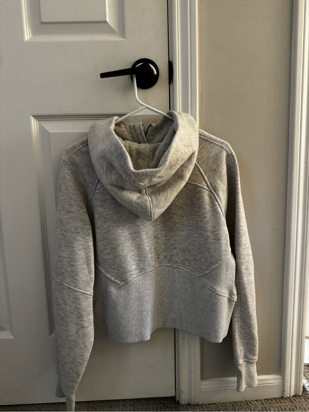 lululemon athletica Light Gray Half-Zip Hoodie - Picture 3 of 3